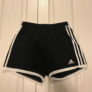 Black adidas shorts